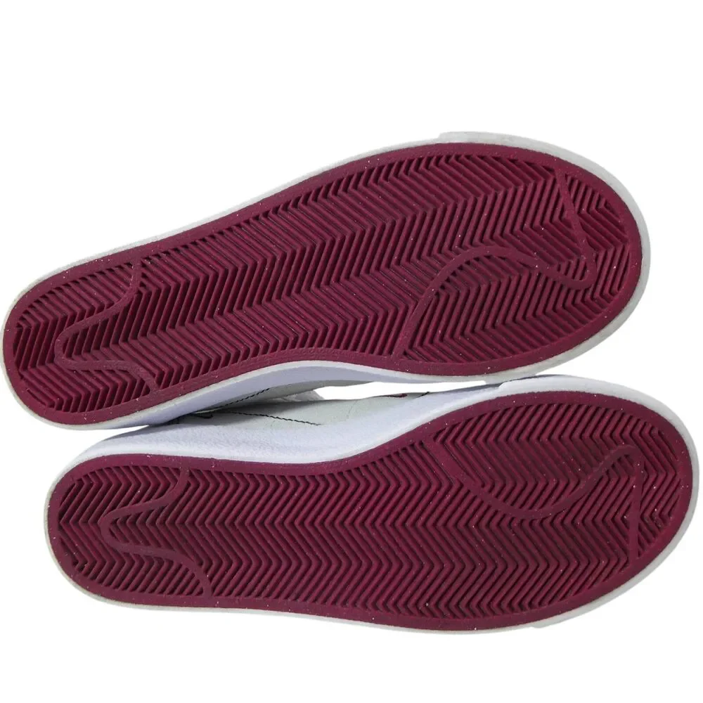 Nike Kids 4Y Blazer Mid 77 SE White Rush Maroon - DH8640-101